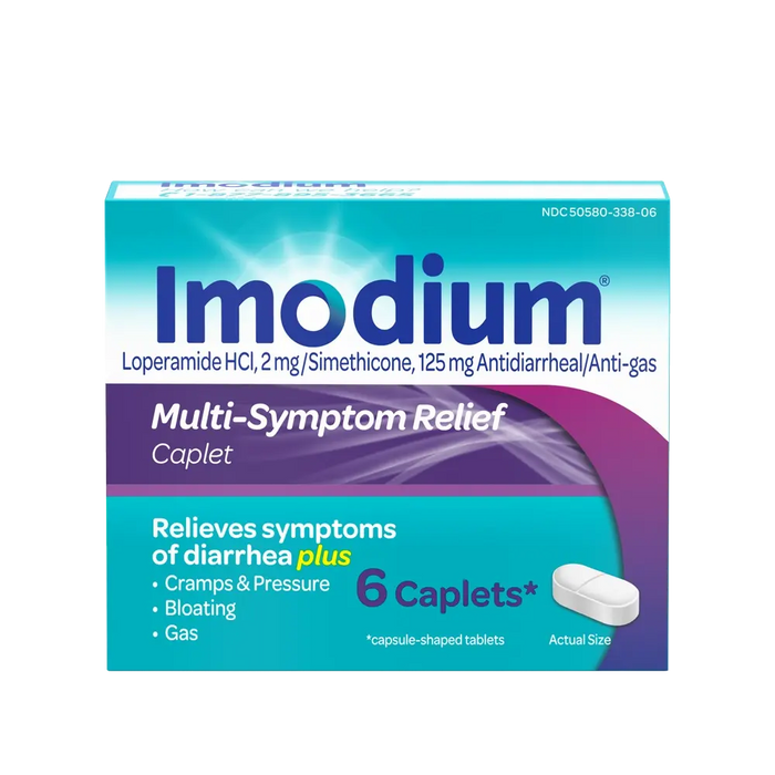 Imodium Multi-Symptom Caplets 6Ct by Pasteur Pharmacy