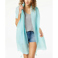 INC International Concepts I.N.C. Tassel Pleated Wrap & Sarong Cover-Up,One Size by Vanessa Jane
