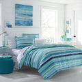 Poppy and Fritz Alex Bedding Collection Stripes Duvet Cover Set, Twin by Vanessa Jane