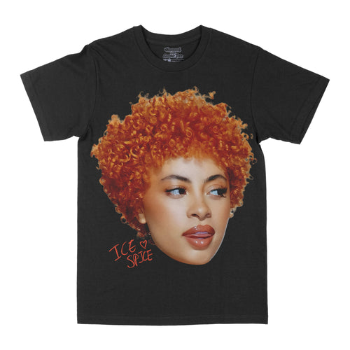 Ice Spice "Big Face" Graphic Tee by Obsessed with graphic tees