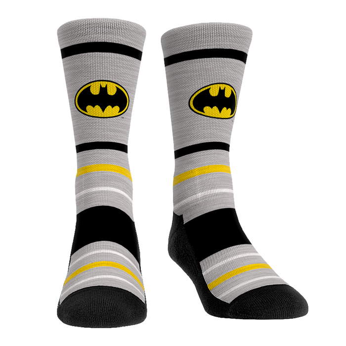 Batman - Classic Stripes (Iconic Logo) by Rock 'Em Socks