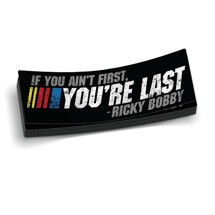 If Your Not First 6 Inch Decal by Armed American Supply