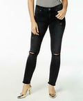 STS Emma Ripped Step Hem Skinny Jeans by Vanessa Jane