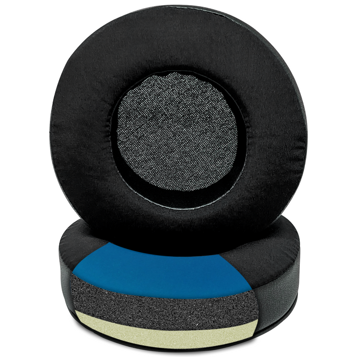 CentralSound Cooling Gel + Memory Foam Premium Replacement Ear Pad Cushions Universal Round 100mm by CentralSound