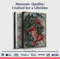 Vintage Cardinal Christmas Wall Art II by Tailored Canvases