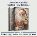 Vintage Christmas Santa Claus Wall Art by Tailored Canvases