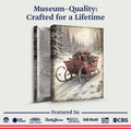 Vintage Christmas Sleigh Sled Wall Art IV by Tailored Canvases