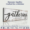 Family Gathering Place Sign II by Tailored Canvases
