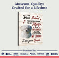 Pet Memorial Sign I Am Your Friend by Tailored Canvases