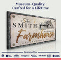 Rustic Horse Farmhouse Sign III by Tailored Canvases
