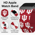 Indiana Hoosiers HD Apple Watch Band by Affinity Bands