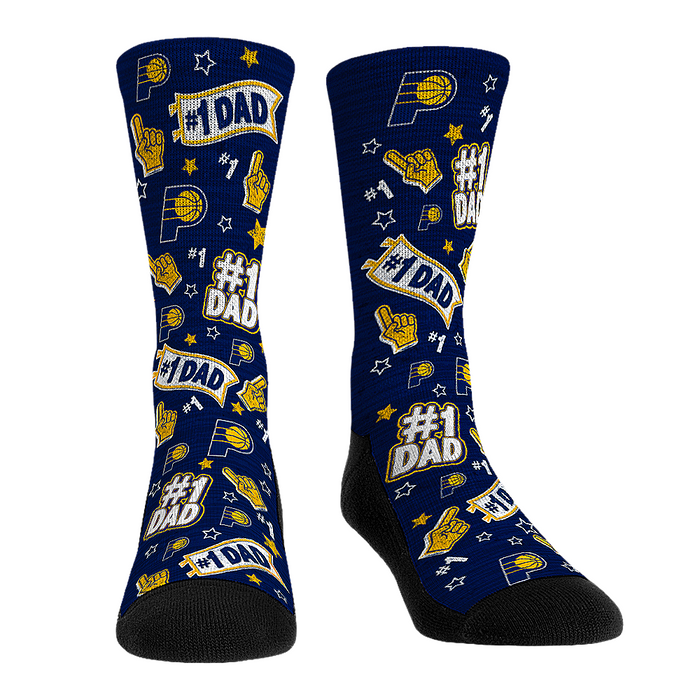 Indiana Pacers - #1 Dad by Rock 'Em Socks
