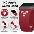 Indiana Hoosiers HD Apple Watch Band by Affinity Bands
