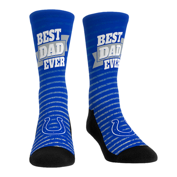 Indianapolis Colts - Best Dad Ever by Rock 'Em Socks