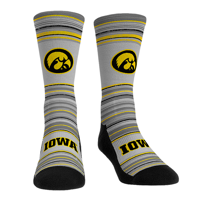 Iowa Hawkeyes - Heather Classics by Rock 'Em Socks