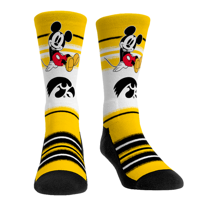 Iowa Hawkeyes - Disney - Sit Stripe by Rock 'Em Socks