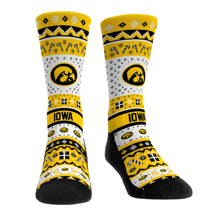 Iowa Hawkeyes - Tacky Sweater by Rock 'Em Socks