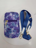 Alyssa Nylon Quilted Phone Case by MiamiLeathers.com