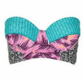 Hula Honey Juniors Leaf Breeze Underwire Push-up Midkini Swim Top by Vanessa Jane