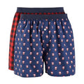 Club Room Mens 2-Pk. Holiday Printed Cotton Boxers by Vanessa Jane