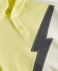First Impressions Baby Boys Lightning Bolt Hooded Henley Shirt, 6/9 Months by Vanessa Jane
