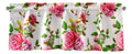 DaDa Bedding Romantic Roses Pink Floral Window Curtain Valance - 18" x 52" (JHW-879) by DaDalogy Bedding Collection