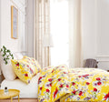 DaDa Bedding Yellow Hummingbird Duvet Cover, Sheets & Valance Set by DaDalogy Bedding Collection