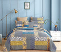 DaDa Bedding Honey Cove Floral Paisley Patchwork Quilt Set by DaDalogy Bedding Collection