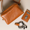 Leather Fanny Pack - Natural by CASUPO
