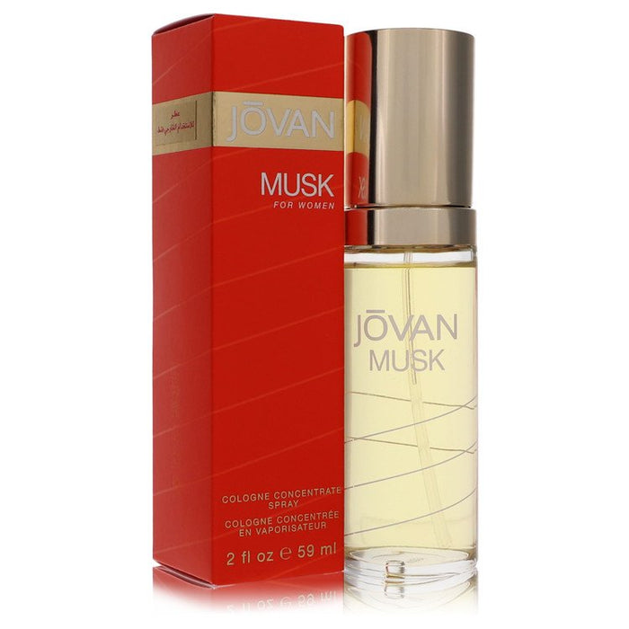 Jovan Musk by Jovan Cologne Concentrate Spray 2 oz for Women by Avera Group