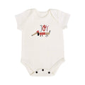 graphic bodysuit | joy dog by Finn + Emma