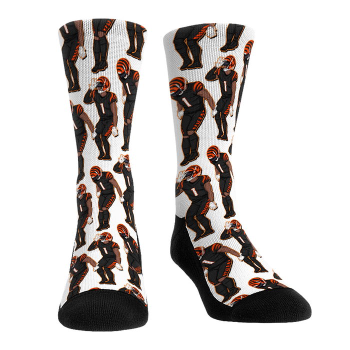 Ja'Marr Chase - Cincinnati Bengals - Griddy by Rock 'Em Socks