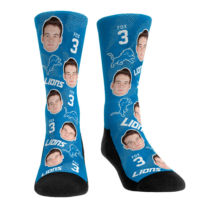Jack Fox - Detroit Lions - Football Guy by Rock 'Em Socks