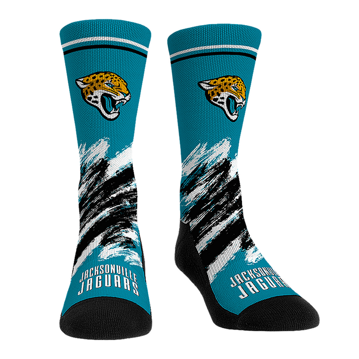 Jacksonville Jaguars - Throwback Paint by Rock 'Em Socks