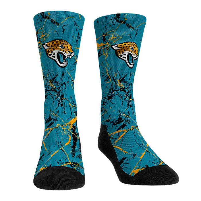 Jacksonville Jaguars - Cracked Marble by Rock 'Em Socks