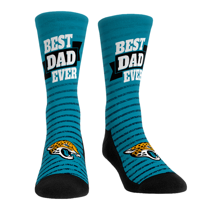 Jacksonville Jaguars - Best Dad Ever by Rock 'Em Socks
