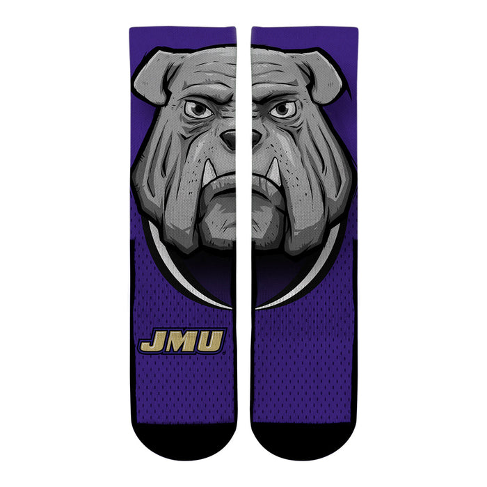 James Madison Dukes - Mascot by Rock 'Em Socks