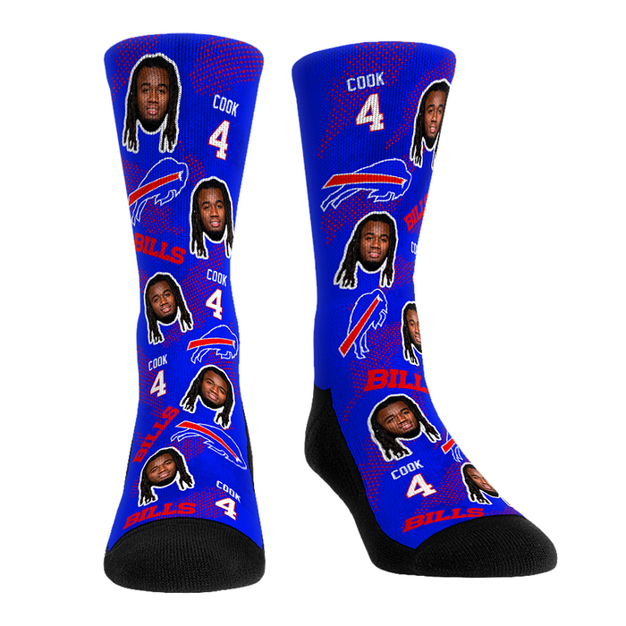 James Cook - Buffalo Bills - Football Guy by Rock 'Em Socks