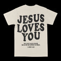 Jesus Loves You Graphic Tee by Obsessed with graphic tees
