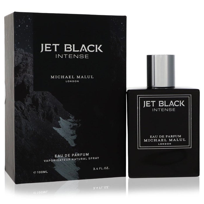 Jet Black Intense by Michael Malul Eau De Parfum Spray 3.4 oz for Men by Avera Group