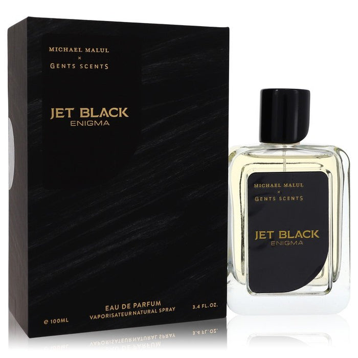 Jet Black Enigma by Michael Malul Eau De Parfum Spray 3.4 oz for Men by Avera Group