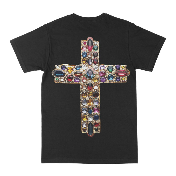 Jewel Cross Graphic Tee by Obsessed with graphic tees