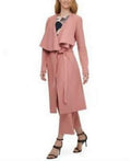 Dkny Draped-Lapel Trench Coat, Size 12 by Vanessa Jane