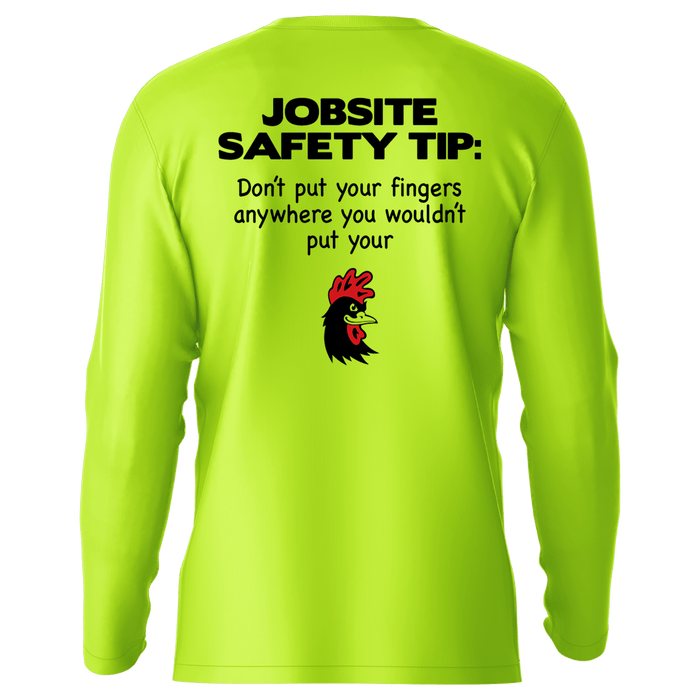 Jobsite - Hi-Visibility UPF 50 Long Sleeve Sun Shirt by Armed American Supply