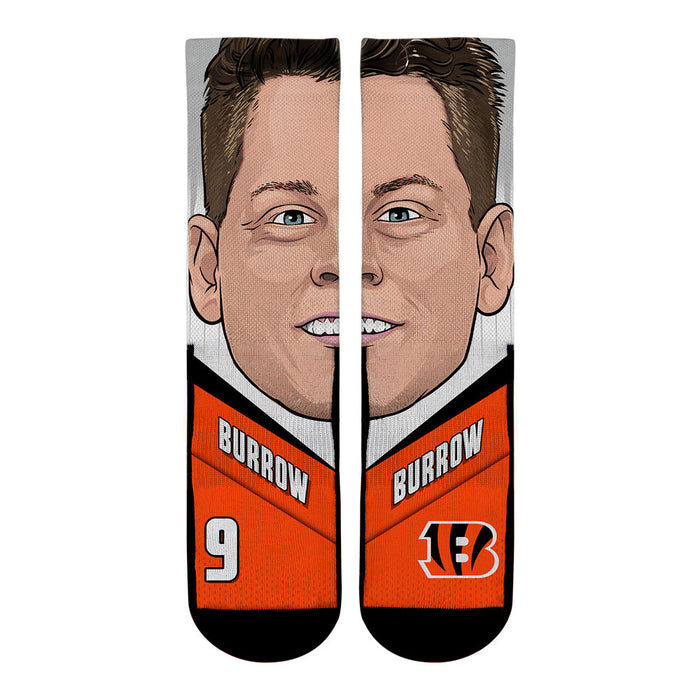 Joe Burrow - Cincinnati Bengals - Game Face by Rock 'Em Socks