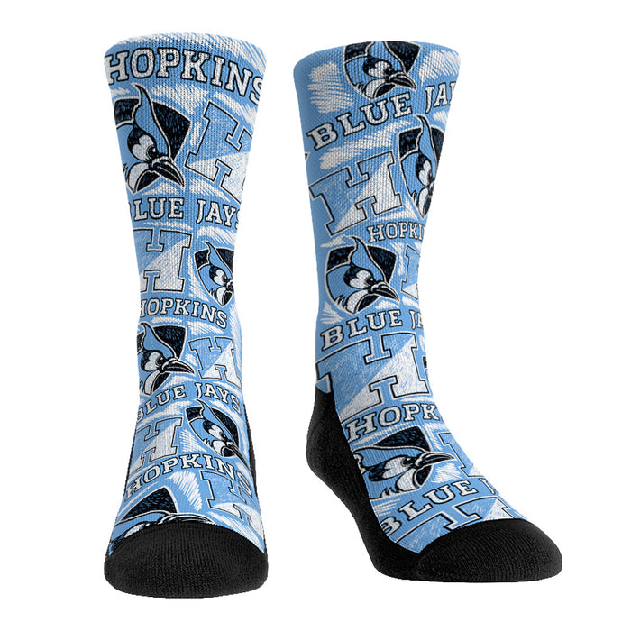 Johns Hopkins Blue Jays - Logo Sketch by Rock 'Em Socks