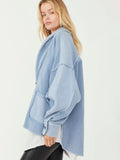 Free People L108101 Womens Larkspur Jordan Jacket, Size Medium by Vanessa Jane