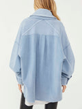 Free People L108101 Womens Larkspur Jordan Jacket, Size Medium by Vanessa Jane