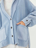 Free People L108101 Womens Larkspur Jordan Jacket, Size Medium by Vanessa Jane
