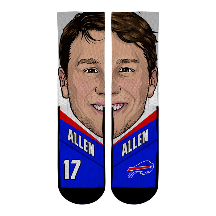 Josh Allen - Buffalo Bills - Game Face by Rock 'Em Socks